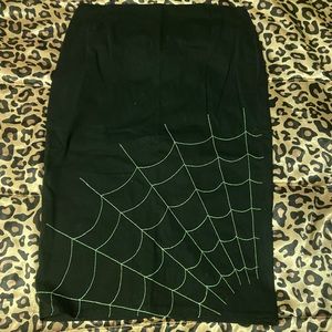 Spider web skirt